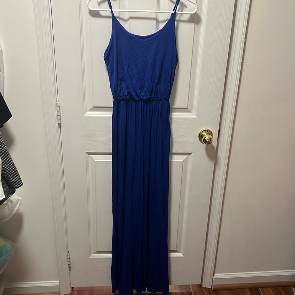 Lush Maxi Dress Blue